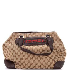 Gucci Dressage Tote Gg Canvas And #237682G71B